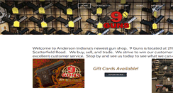 Desktop Screenshot of 9-guns.com